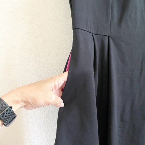 Cynthia Rowley‎ Large Black Sleeveless Cocktail Dress - Picture 6 of 7